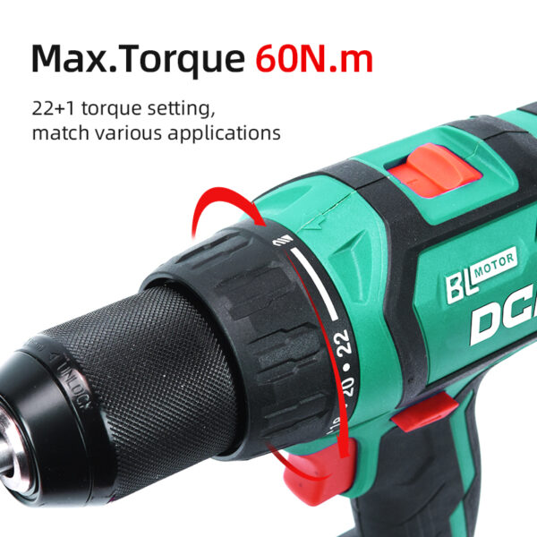 20V 13mm Cordless Brushless Driver Drill (Tool Only)